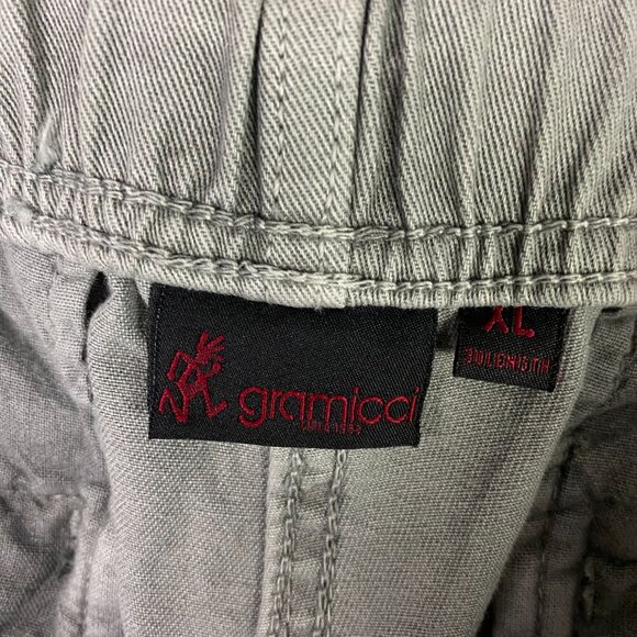 Gramicci Vintage G Series Pants Men's XL 30" Gray Hiking Climbing Utility Belted - Picture 10 of 16